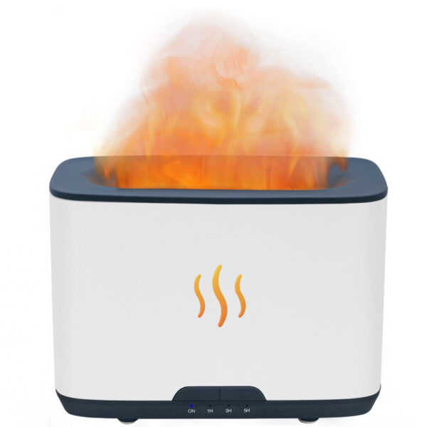 Simulated Flame Aromatherapy Machine Home Office Desktop Humidifier - Image 8