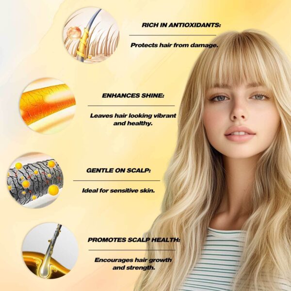 Pumpkin Seed Oil Shampoo Soap - Image 2