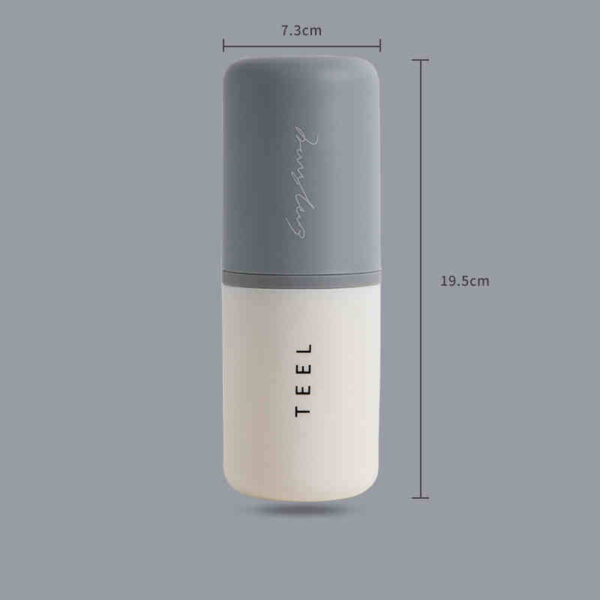 Plastic Portable Toothbrush Box Travel Toothbrush Cup Set - Image 6