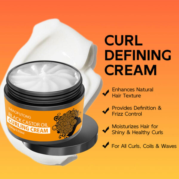 Curly Hair Shape Roll Care Moisturizing Shaping Non-hardening Curly Hair Cream - Image 4