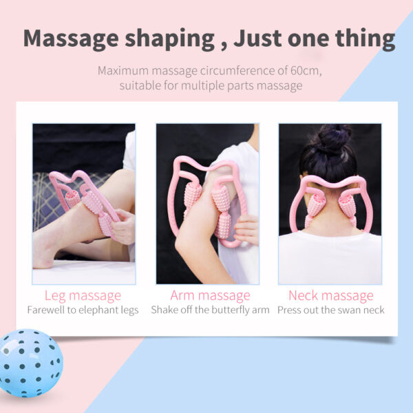Ring clamp leg massage roller - Image 3