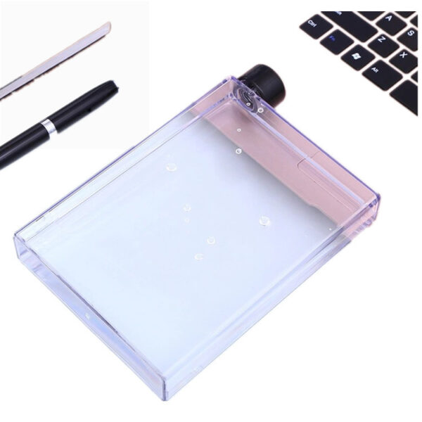 Fall-Proof And Leak-Proof Flat Sports Bottle Plastic Water Bottle - Image 8