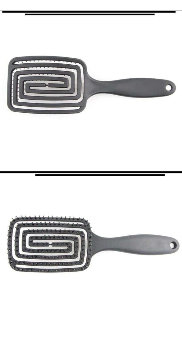 Mosquito-repellent Incense Comb Large Curved Comb Massage Comb Hollow Square Comb - Image 7