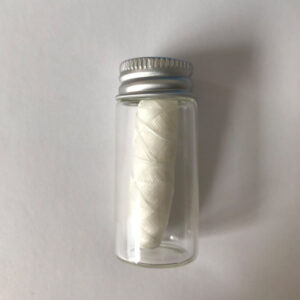 Degradable environmental floss