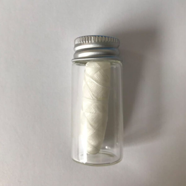 Degradable environmental floss