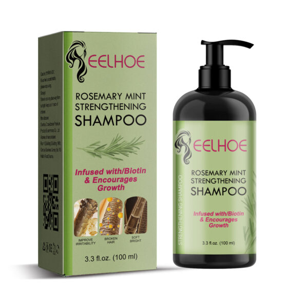 Rosemary Mint Shampoo Moisturizing Supple Hair Repair Dry Frizz Refreshing Shampoo Hair Care - Image 5