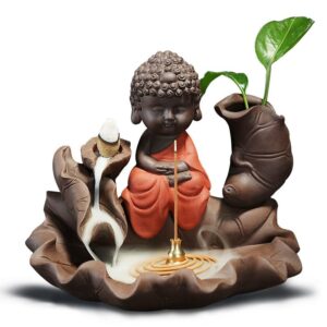 Lotus Little Monk Reflux Incense Burner