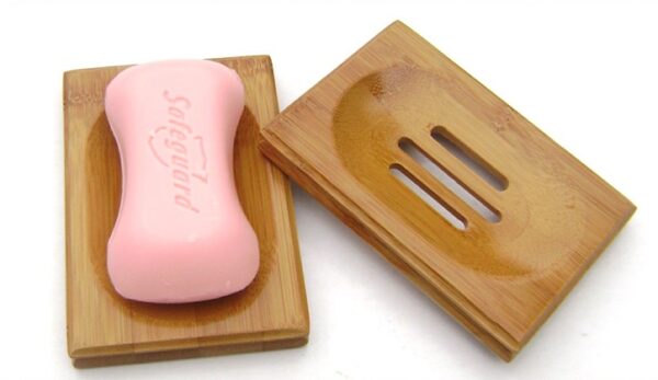 Soap box, handmade bamboo wooden soap holder, mildewproof bamboo soap holder - Image 2