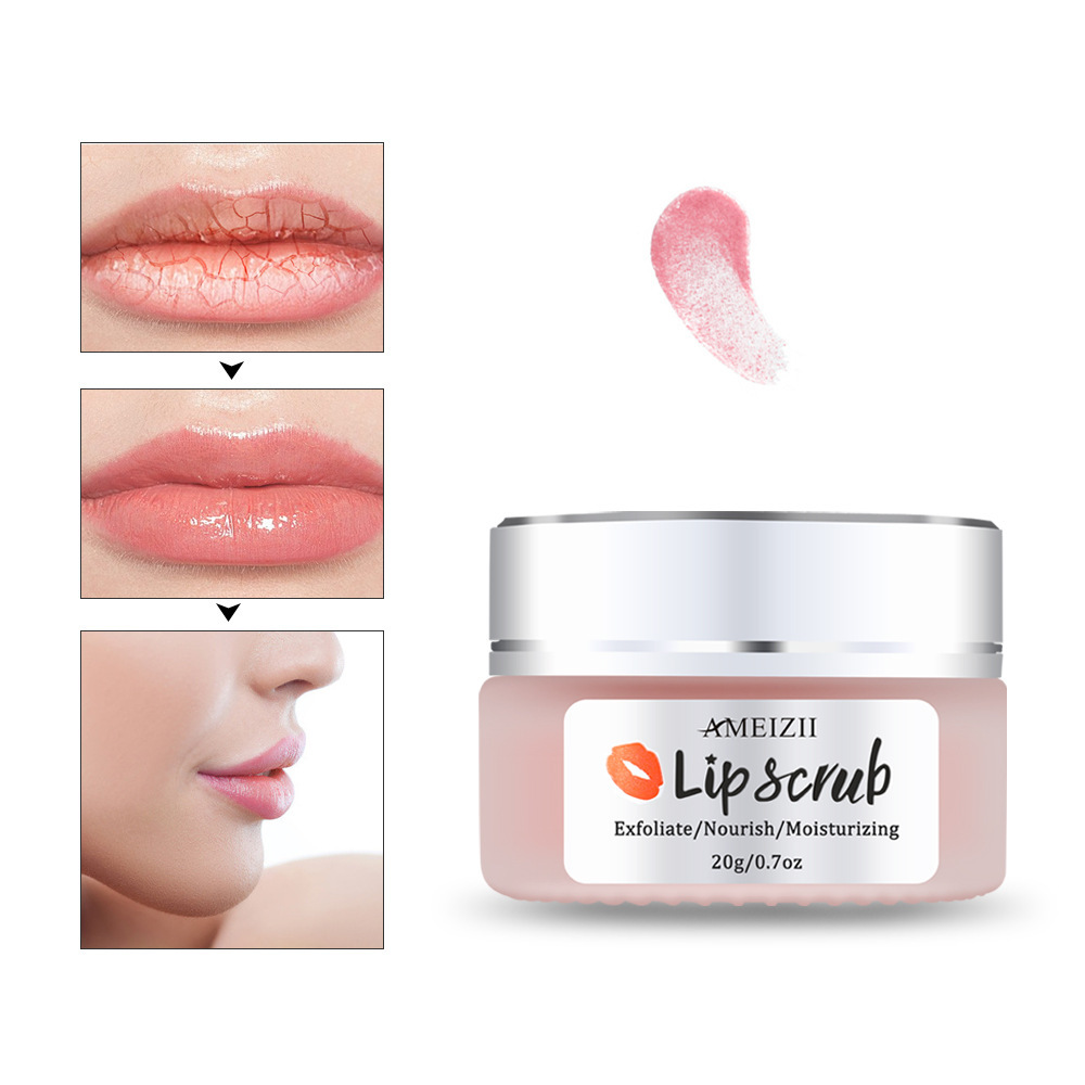 Lip Scrub Moisturizing Gentle Exfoliating Lip Repair Care Diminishing Lip Lines - Image 2