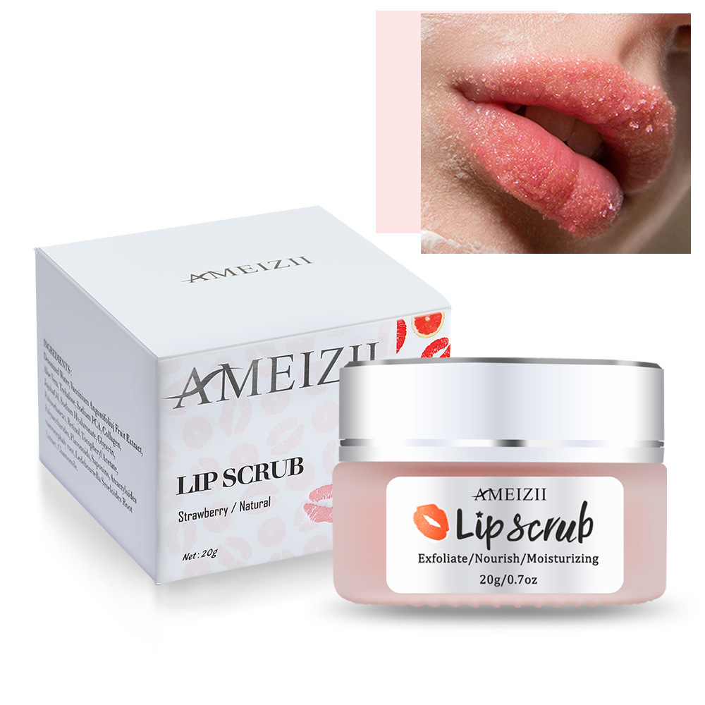 Lip Scrub Moisturizing Gentle Exfoliating Lip Repair Care Diminishing Lip Lines - Image 4