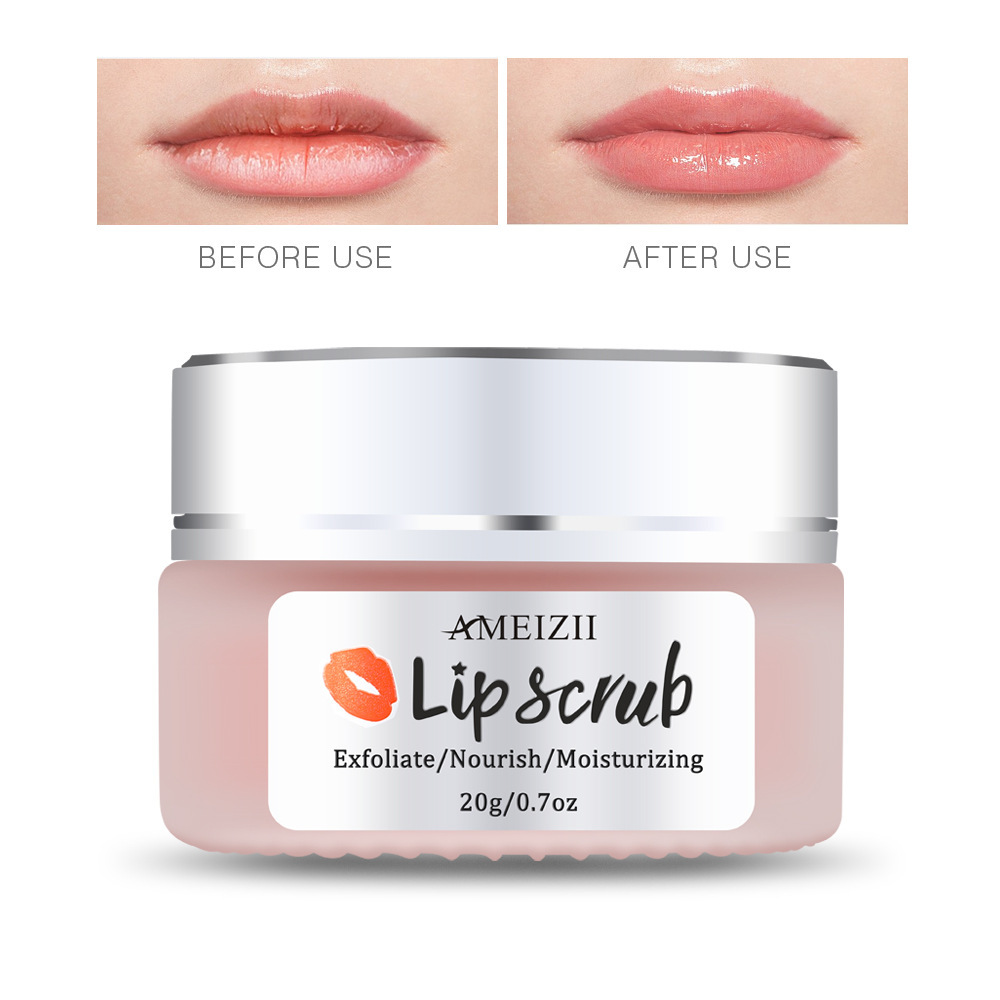 Lip Scrub Moisturizing Gentle Exfoliating Lip Repair Care Diminishing Lip Lines - Image 3