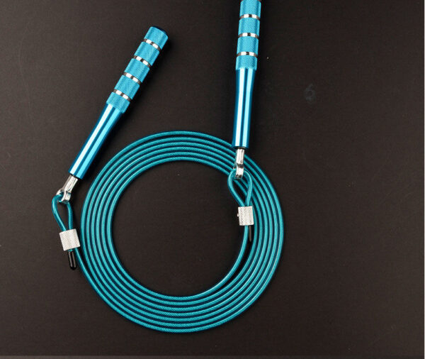 Non-Alip Aluminum Alloy Handle Wire Skipping Rope - Image 2
