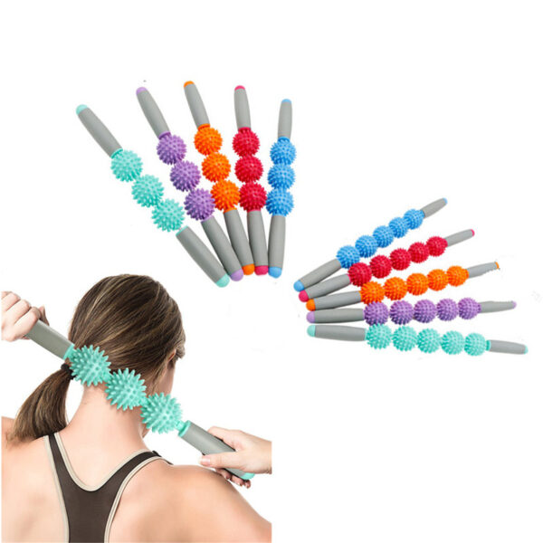 Anti Cellulite Massager Stick Anti-Cellulite Trigger Point Stick Body Foot Face Leg Slimming Massage Muscle Roller - Image 5