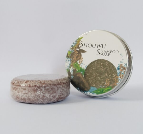 Foreign Trade Silicone Oil Free English Version Polygonum Ginseng Soap Nourishing Soap Shampoo Soap Essential Oil Soap Shampoo Soap - Image 3