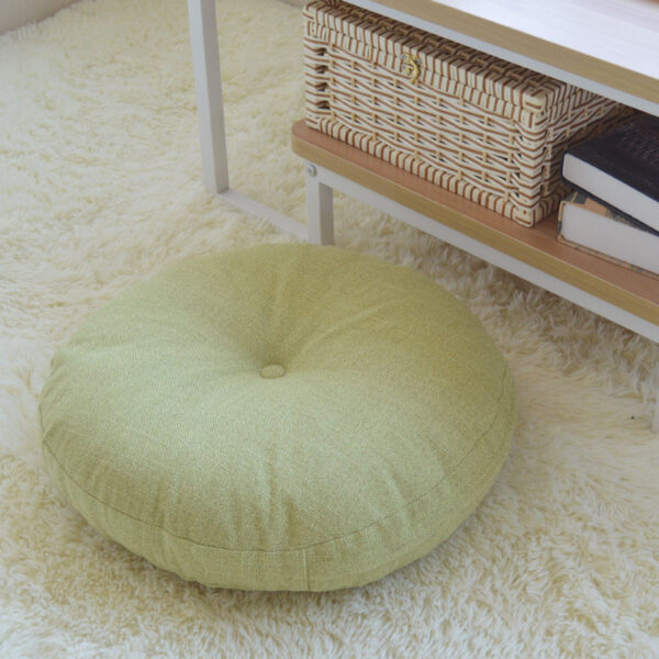 Futon Cushion Floor Japanese Tatami Carpet Floor Bay Window Household Seat Meditation Round Thickening Removable And Washable - Image 9