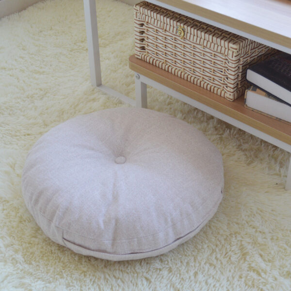 Futon Cushion Floor Japanese Tatami Carpet Floor Bay Window Household Seat Meditation Round Thickening Removable And Washable - Image 10