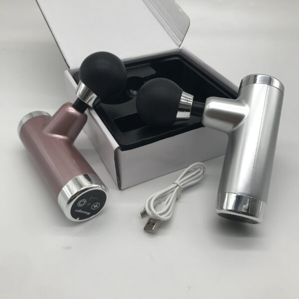Taiwan Doll Machine Popular Fascia Gun Pocket Muscle Relaxation Massager Exercise Fitness Usb Electric Massage Gun - Image 4