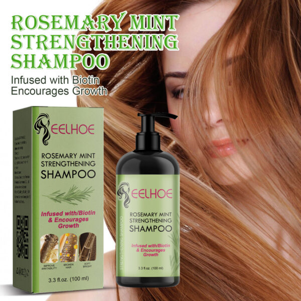 Rosemary Mint Shampoo Moisturizing Supple Hair Repair Dry Frizz Refreshing Shampoo Hair Care - Image 10