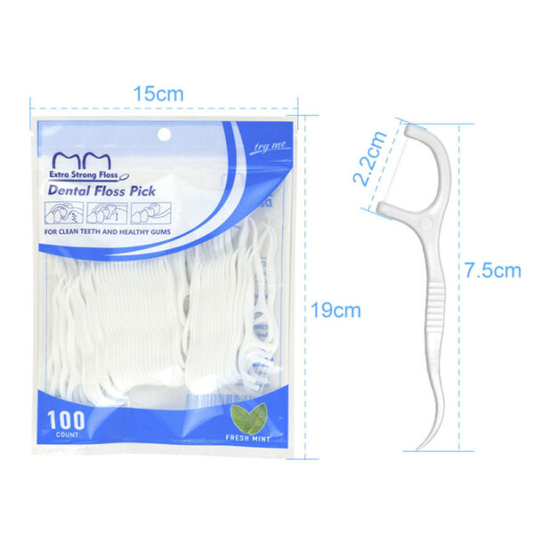 Disposable Ultra-fine Toothpick Floss Portable - Image 10