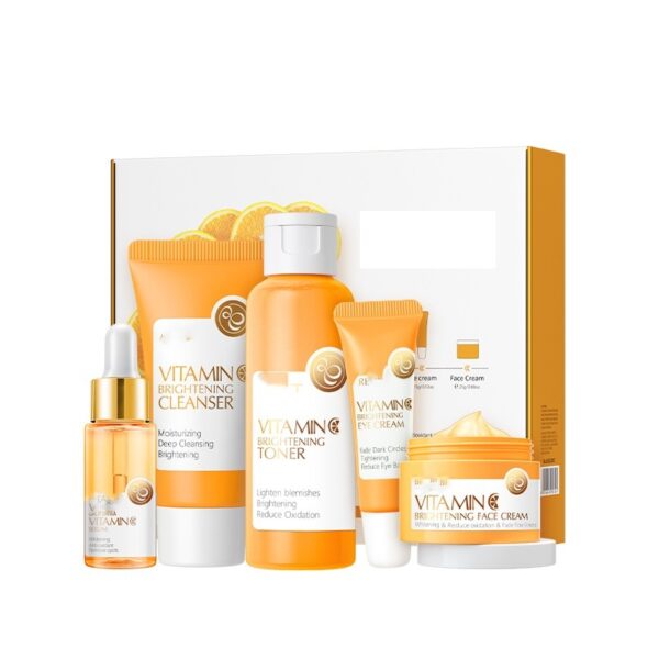 New Vitamin C Suit 5-piece Cleansing White Revitalizing Toner - Image 2