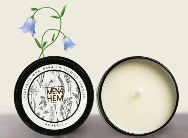 Black Tin Cans Aromatic Candles Smokeless - Image 3