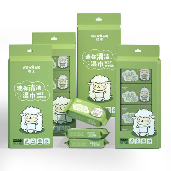 Mini Wipes Portable Hand Mouth Disposable Cleaning - Image 4
