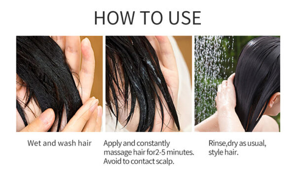 Deep Moisturizing Hair Mask Soft Hair Conditioner Hair Care - Image 6