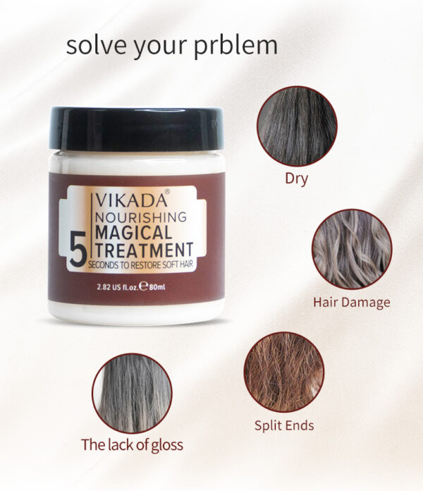 Deep Moisturizing Hair Mask Soft Hair Conditioner Hair Care - Image 7
