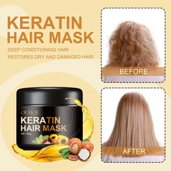Deep Nourishing Soft Hair Repair Hair Mask - Image 4