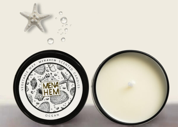Black Tin Cans Aromatic Candles Smokeless - Image 5