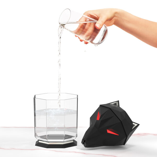 War Wolf Air Humidifier Ultrasonic Air Diffuser Colorful Lights Humidifier Air Nano Spray Home Desktop Supplies - Image 5