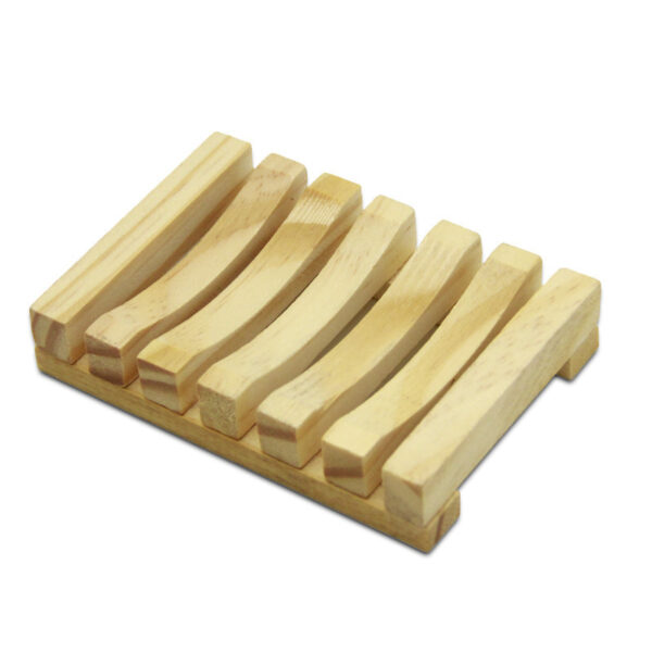 New retro soap box, wooden charcoal soap box, soap box - Image 5