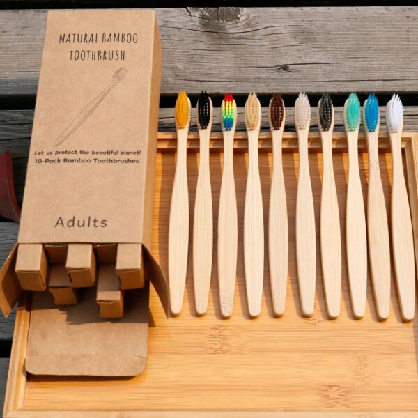 Eco Friendly Bamboo Soft Fibre Toothbrush - Image 8