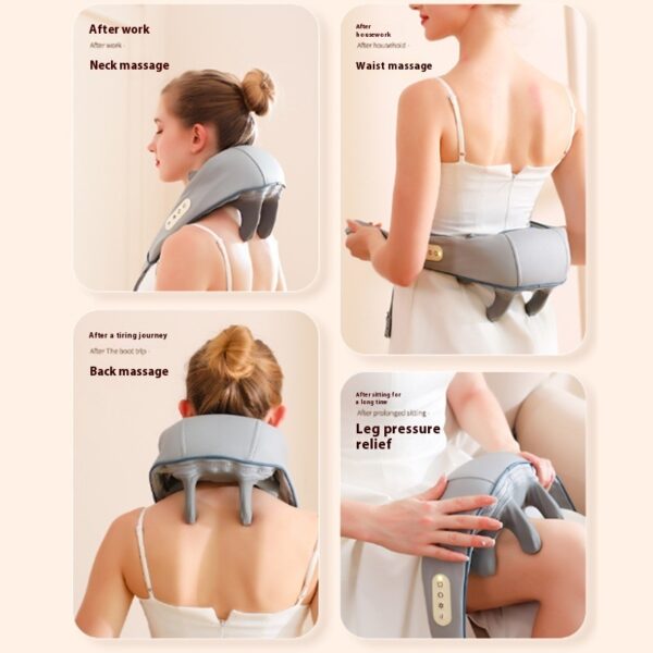 Neck Massager Dredge Kneading Hot Compress Multifunctional - Image 6