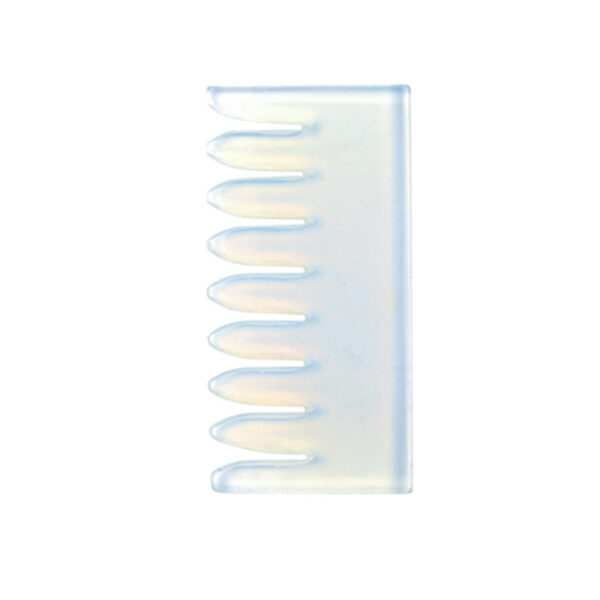 Jade Comb Crystal Head Massage Comb Meridian Comb - Image 8