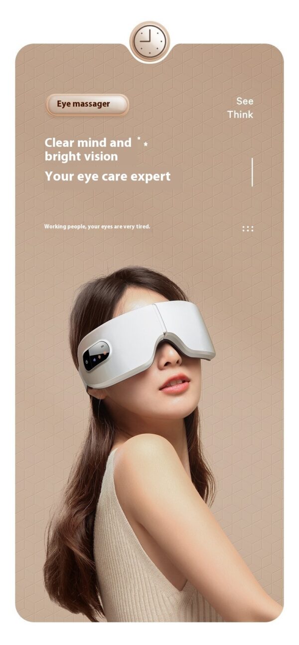 Bluetooth Music Hot Compress Eye Mask Massager - Image 3
