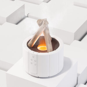 Simulated Flame Aromatherapy Machine Home Office Desktop Humidifier - Image 2