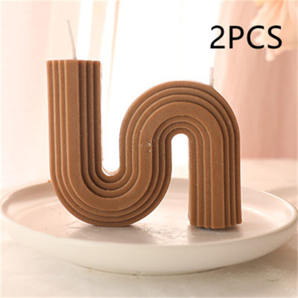 Fashion Art Geometric Handmade Aromatherapy Candles - Image 5