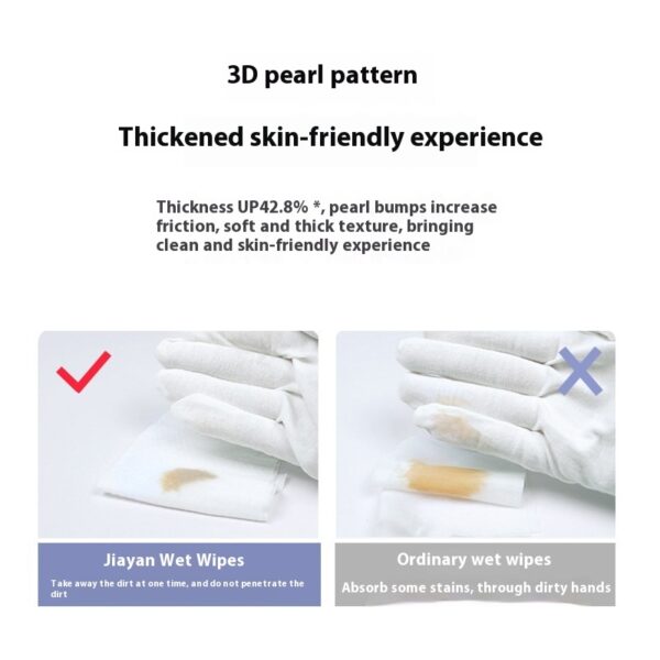 80-drawer Large Bag Wipes Hand Mouth Cleaning Care - Image 2