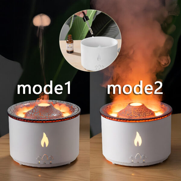 Creative Volcano Aromatherapy Humidifier - Image 10