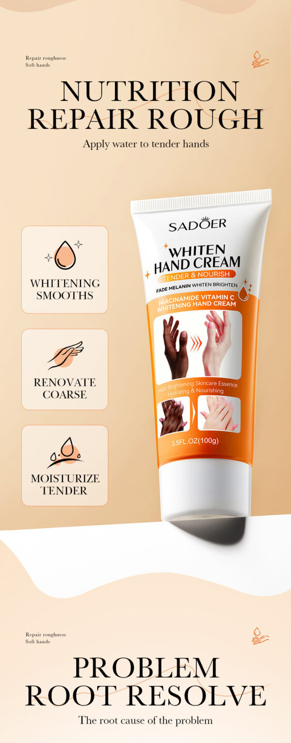 Whitening And Moisturizing Hand Anti-chapping Hand Cream - Image 8