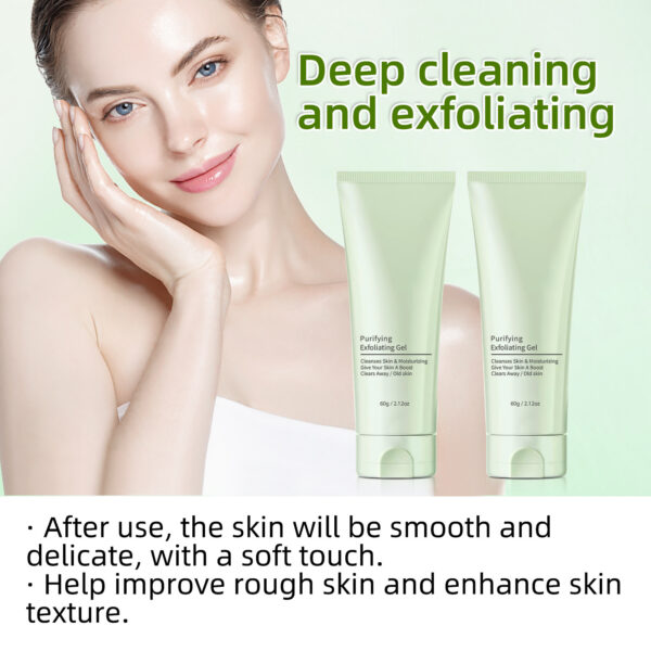 Exfoliating Gel 60g Deep Cleansing Pores Mild - Image 3
