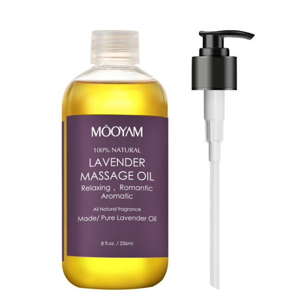 Body Oil Lavender Push Back Shoulder Neck Scraping Treatment Oil - Image 6