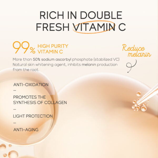 New Vitamin C Suit 5-piece Cleansing White Revitalizing Toner - Image 4