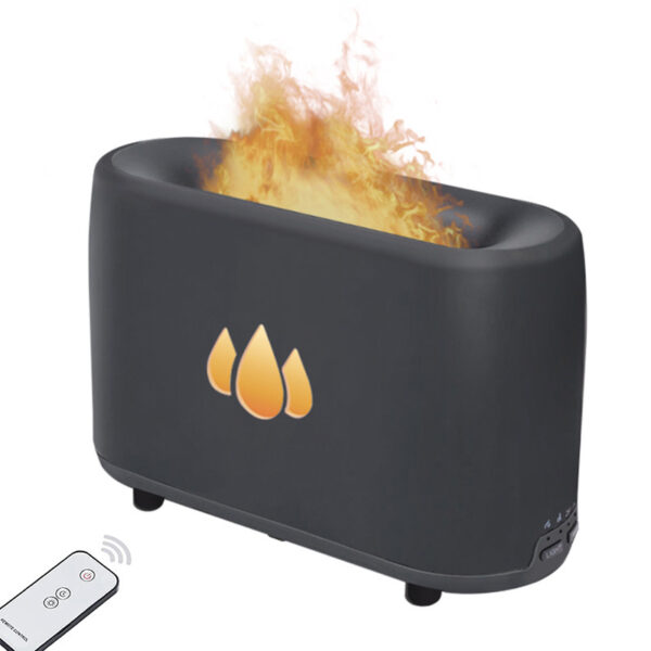 Simulated Flame Aromatherapy Machine Home Office Desktop Humidifier - Image 7