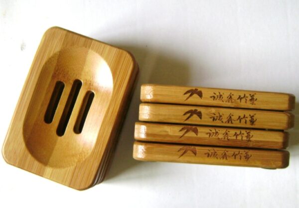 Soap box, handmade bamboo wooden soap holder, mildewproof bamboo soap holder - Image 4