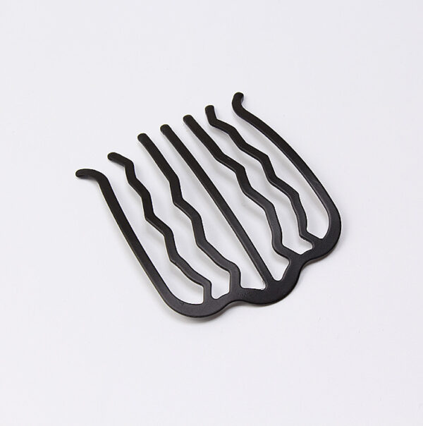 Headdress Metal Hair Comb Hairpin Inserting Comb Curler - Image 4