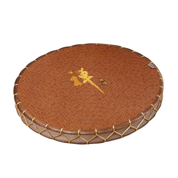 Zabuton Meditation Chair, Japanese Tatami mat, Zabuton straw cushion - Image 3