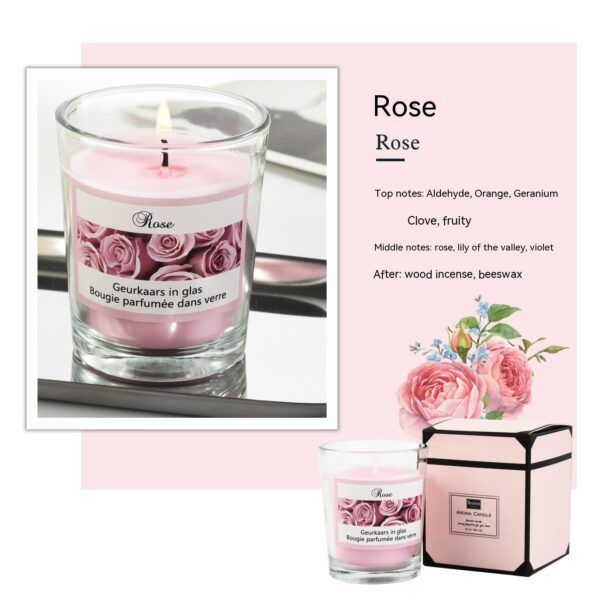 Plant Candles Aromatherapy Glass Romantic Fragrance - Image 3