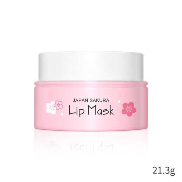 Sakura Lip Mask 8g Bouncy  Moisturizing And Moisturizing - Image 5